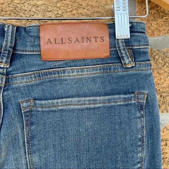ALL SAINTS MAST JEANS SIZE 26 - Picture 7 of 11
